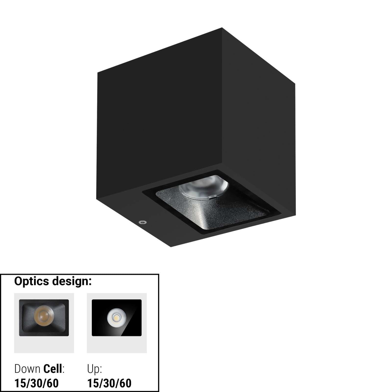 LINEA LIGHT (ILED) ILD76615N60 CUBIT 22 2L BI-EM 15,5WAC ON/OFF NG