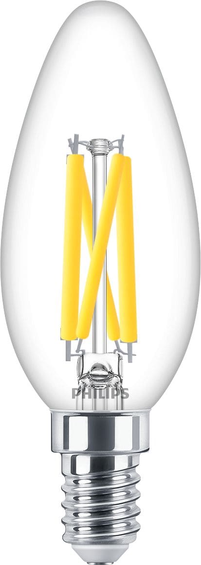 SIGNIFY ITALY SPA PHLMLCAN60927E14 MASTER, LED, B35, 60 W, E14, 2200 K, 2700 K, 806 lm, CRI 90, 25000 ore, Vetro