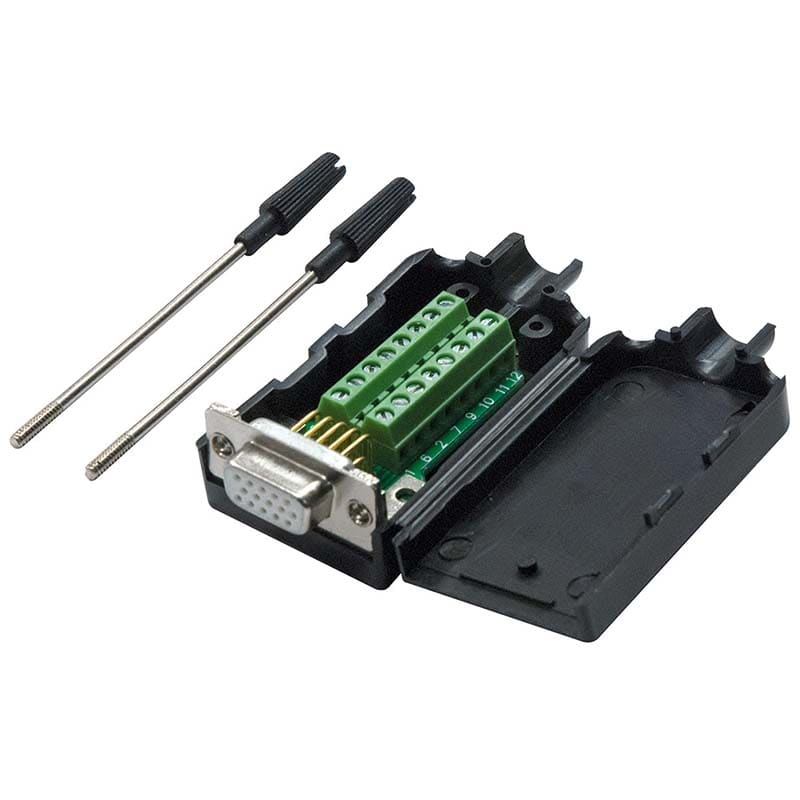 ELCART DISTRIBUTION - ERT050668500 CONNETTORE VGA FEMMINA 15P MORSET