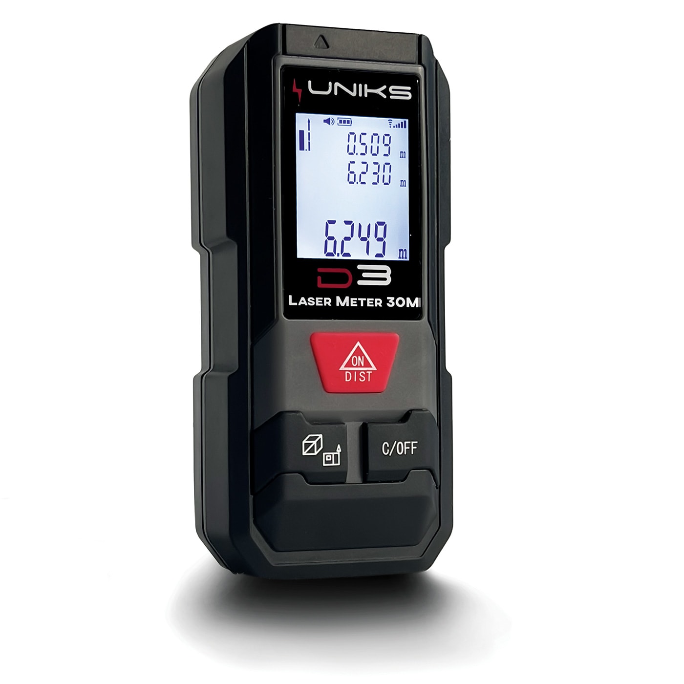 UNIKS SRL UNKD3 METRO LASER 30M CON AREE PERIMETRO VOLUM