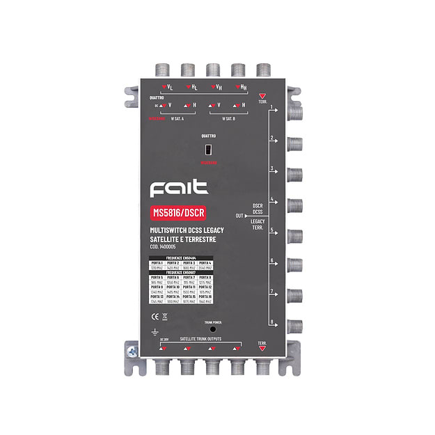 FAIT SRL - FIT1400005 MS5816/DSCR-SWITCH SAT+TERR LEGACY/DSCR