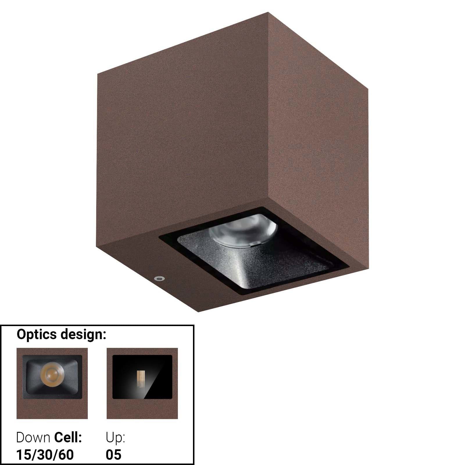 LINEA LIGHT (ILED) - ILD76289N60 CUBIT 39 2L BI-EM 31WAC ON/OFF CT