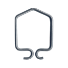 GRIPPLE SRL - GRRSPRINGCLIP CLIP FORI CIECHI DA 6 A 8 MM CF. 100 PZ.