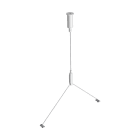 LINEA LIGHT (ILED) ILD99872 ACC.SOSPENSIONE CLEAR MOD. BIANCO