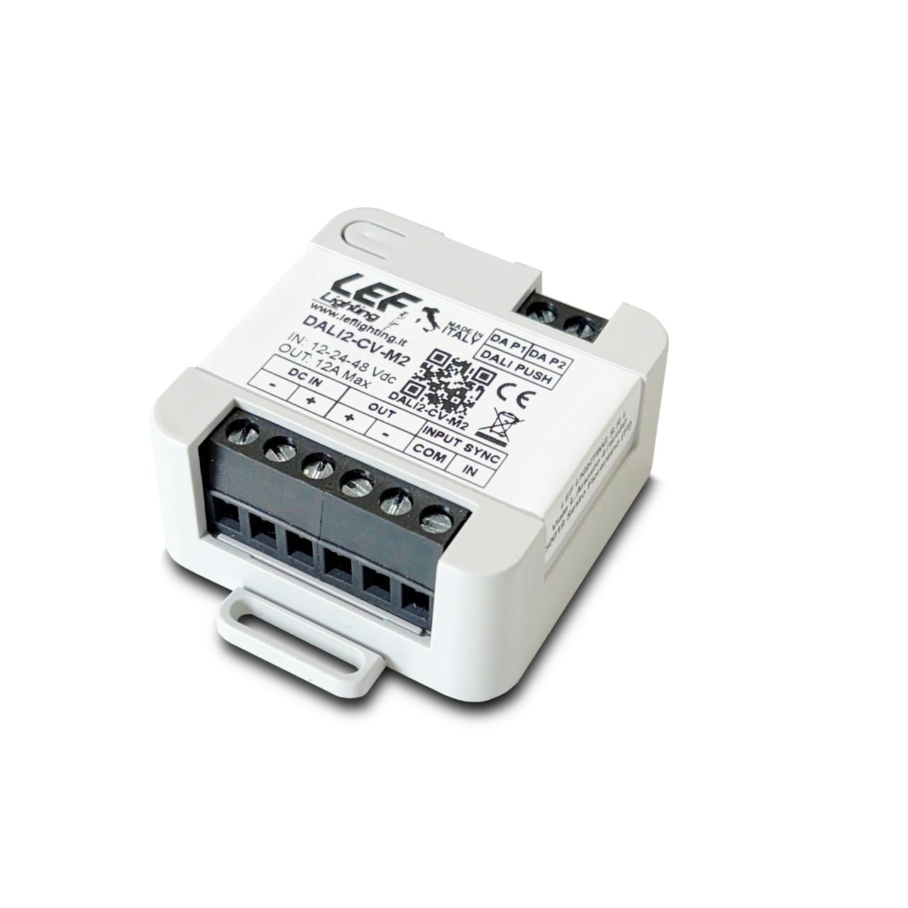 LEF LIGHTING SRL LEFDALI2-CV-M2 INT.DIM.12-24-48V 12A PUSH/0-10V/DALI/TF