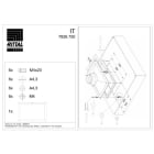 RITTAL SPA RIT7826750 DK CUFFIA PER COLLEGAMENTO CLIMA