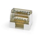 CEMBRE SPA - CEMDB100-6/2 RIPARTITORE BIPOLARE SERIE DBLOCK, A SERRAGGIO DIRETTO, 100A 7 VIE SEZIONE INGRESSO 25mmq