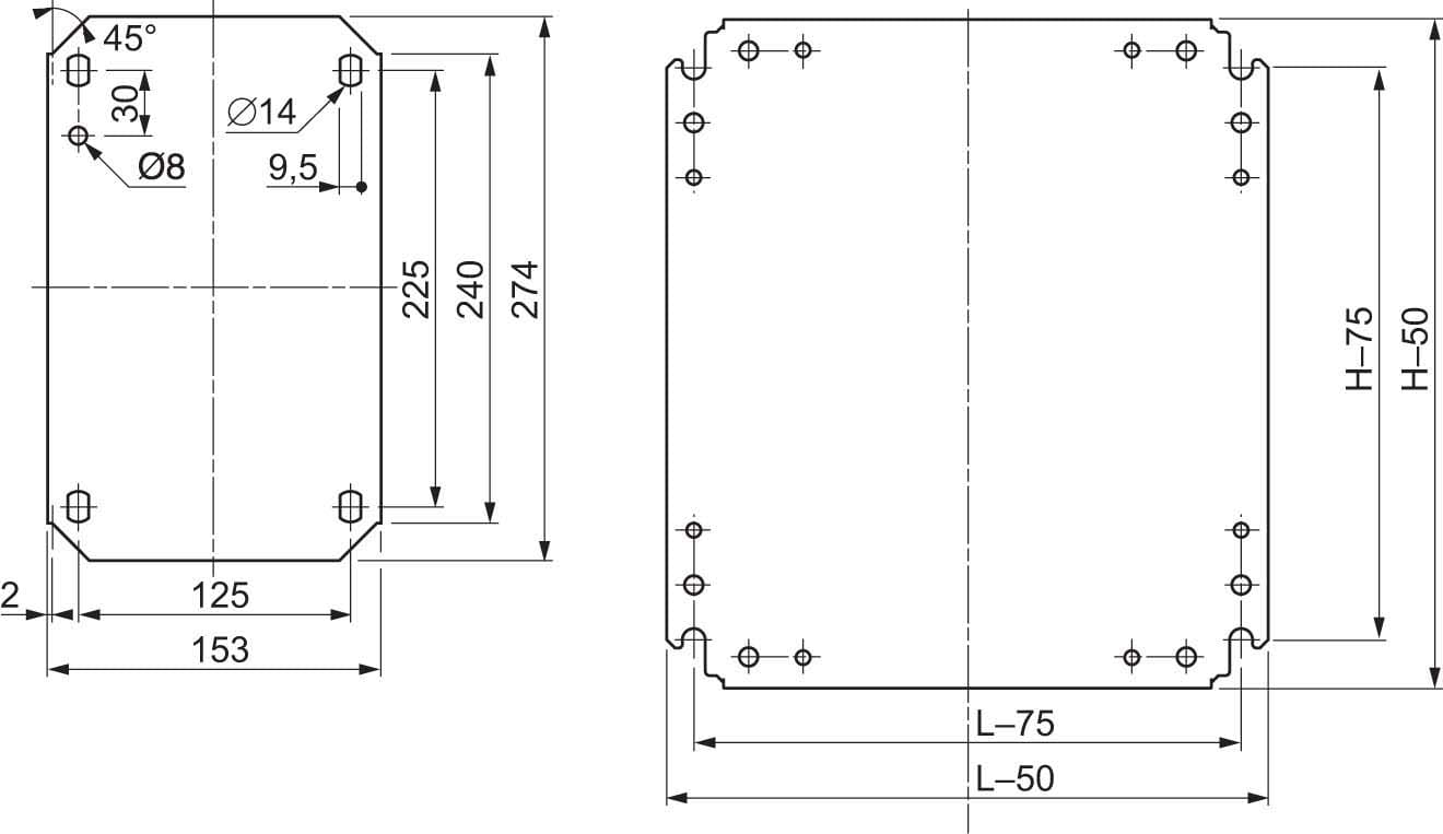 SCHNEIDER ELECTRIC SNRNSYMM1212 PIASTRA INT. LAM. 1200X1200