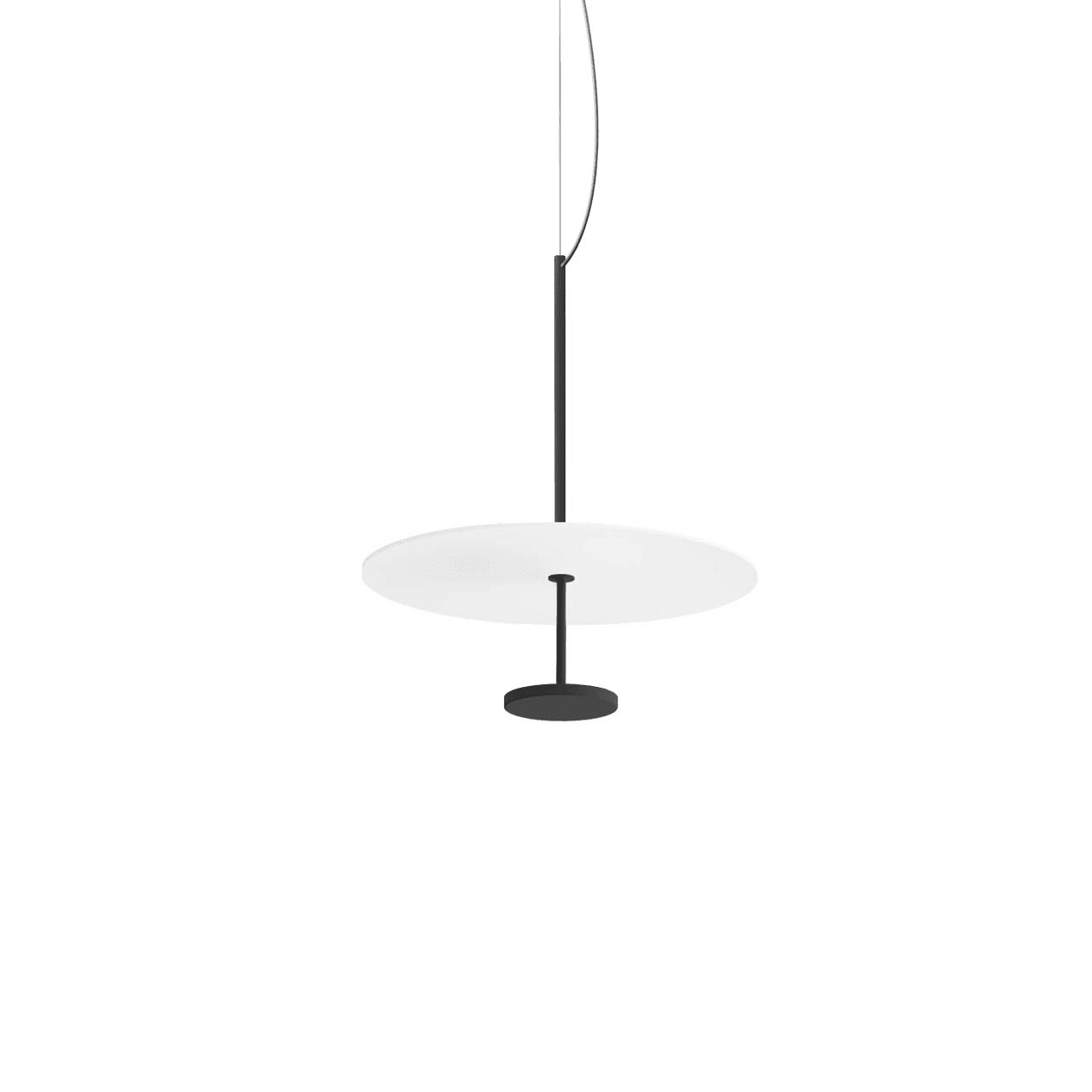 LINEA LIGHT (ILED) ILDCA086DBBWDI STILO SOSP. S. BLACK 3000K PH