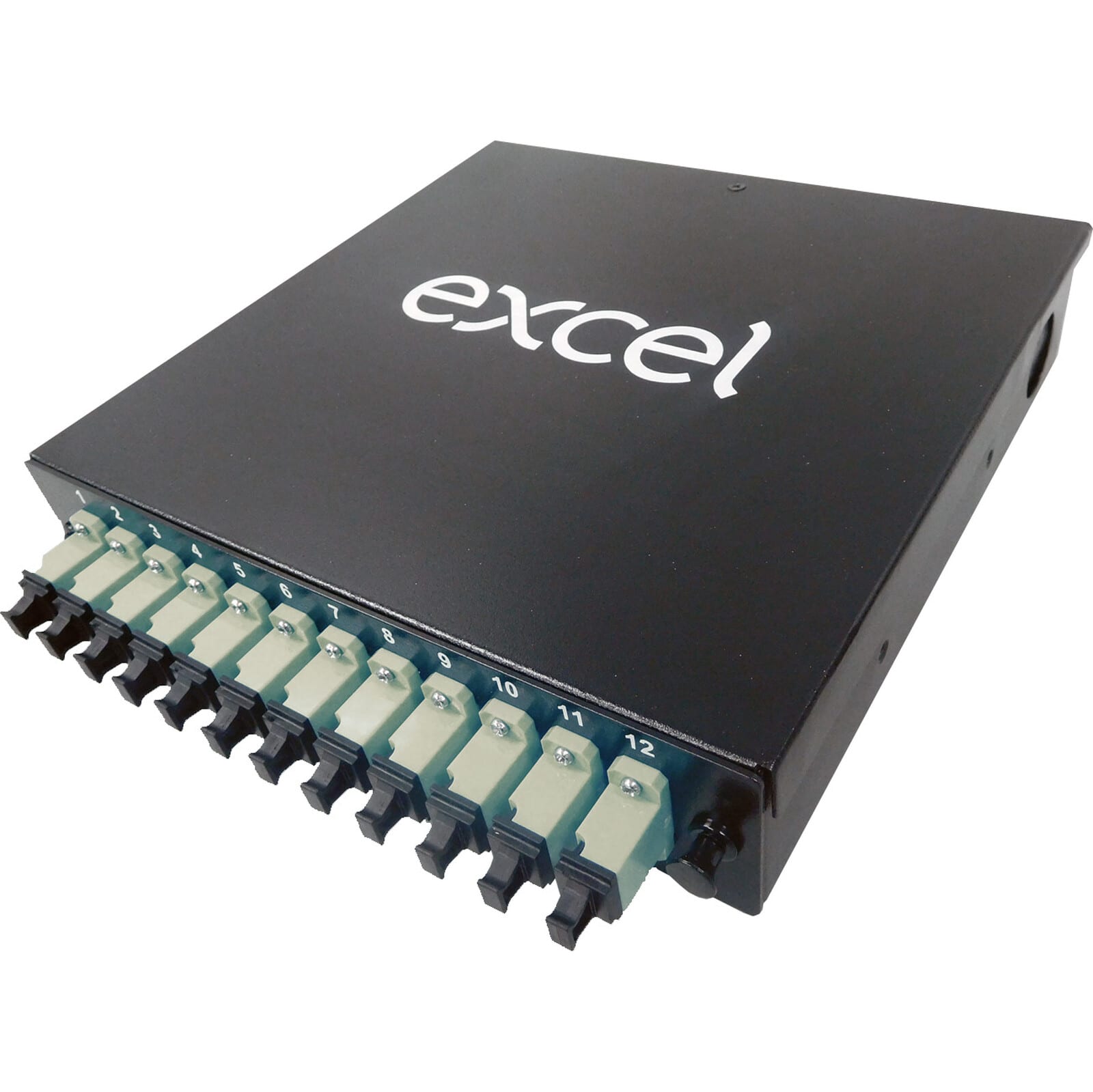 EXCEL EXL208-212 Excel Enbeam 12 SC SX MM DIN Rail Box Be