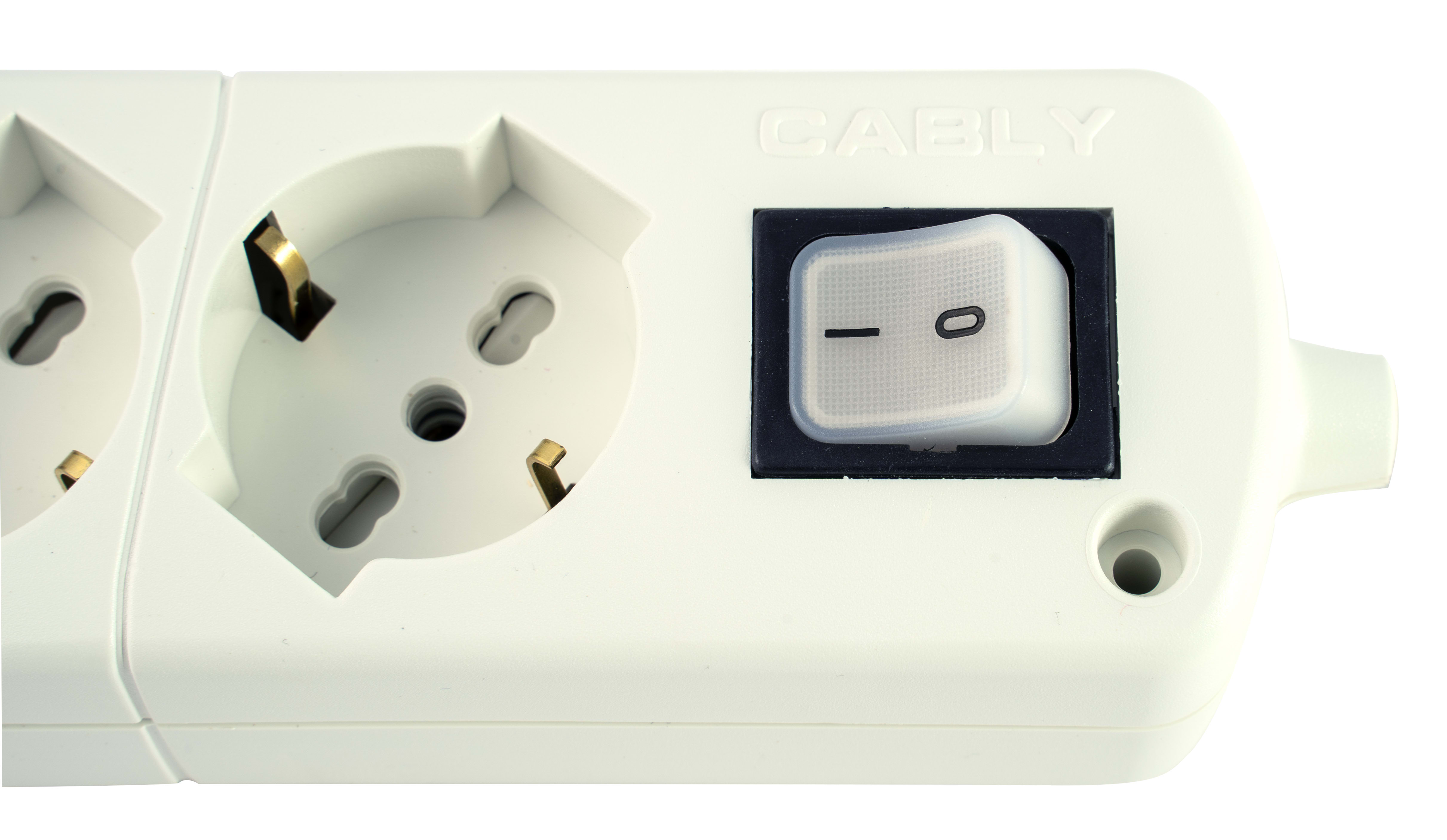 LE PROLUNGHE SAS PRG293/S CABLY U.3U C/IN 3G1.5 SP16A MT1.5 BN SAC