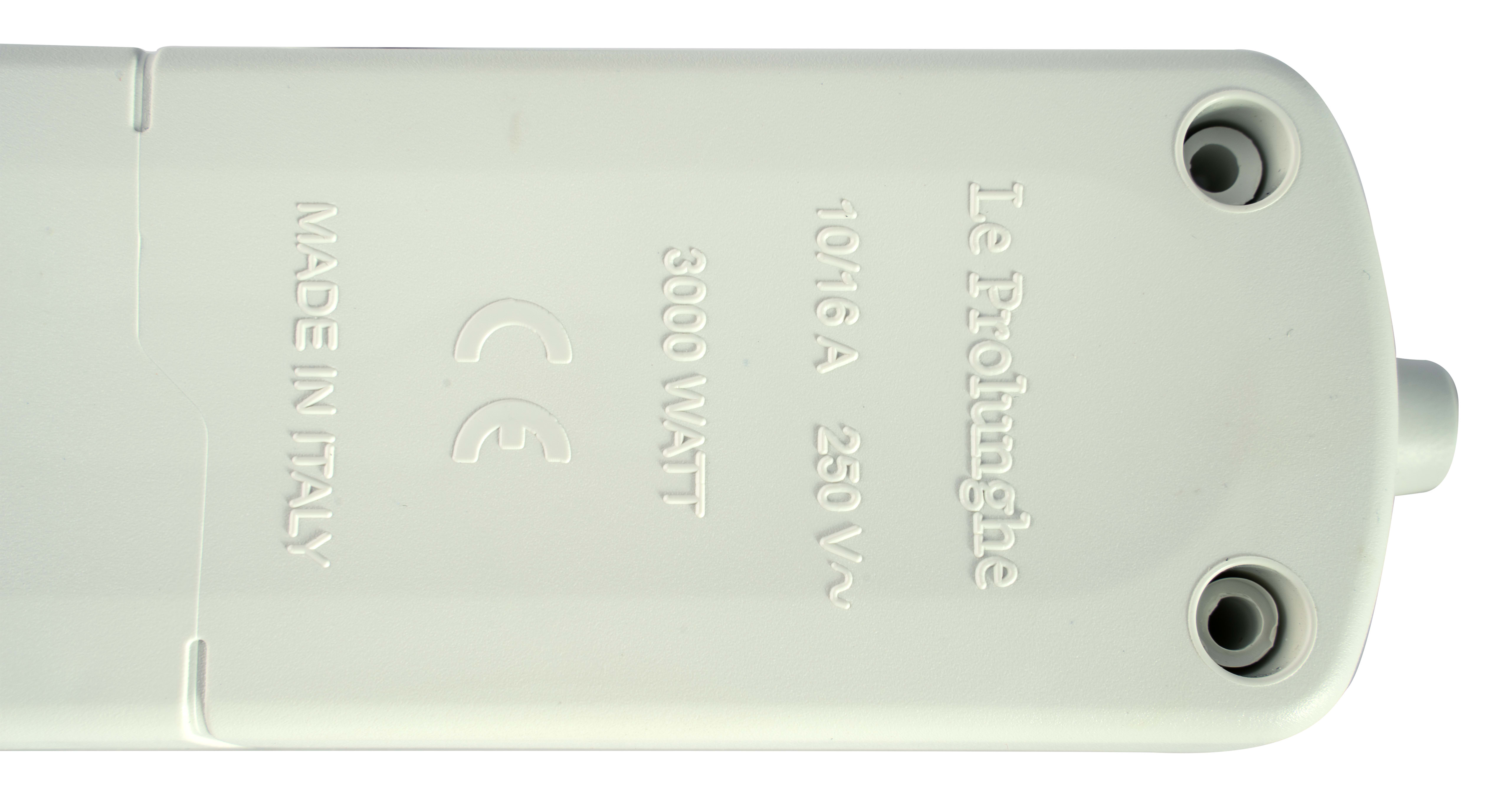 LE PROLUNGHE SAS PRG253 CABLY UNIV. 3U S/INT 10/16A + SCHUKO BN