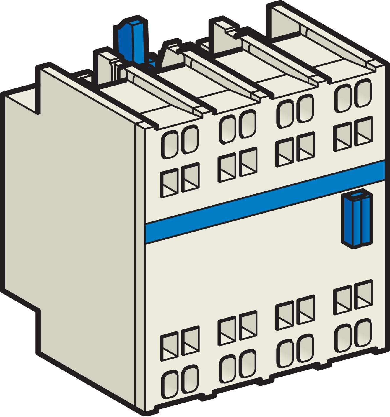 SCHNEIDER ELECTRIC SNRLADC223 CONTATTI AUX. FRONTALI MO