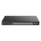 D-LINK MEDITERRANEO DLKDGS-2000-28P SWITCH GEST L2+ 24 X 1GB POE (193W), 4XS