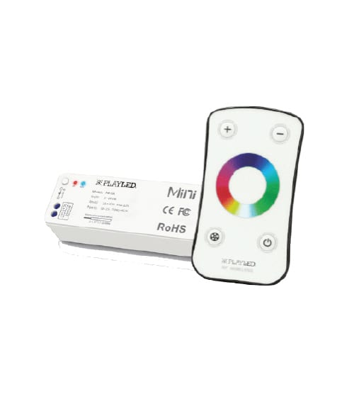 BOBOLI IN LUCE SRL BBXETC20W MINI CONTROLLER RGBW 12V 9A CON TELEC. R