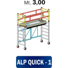 FRIGERIO CARPENTERIE - FRIALP QUICK-1 PONT.ALL.PRO.PIEG200x74 c/1PIAN ENm3,00