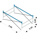 FRIGERIO CARPENTERIE - FRIEXP-HD 1/2CA MEZZA.SEZ.INTER. COMPL. 2g h0,60m xpo.EXP
