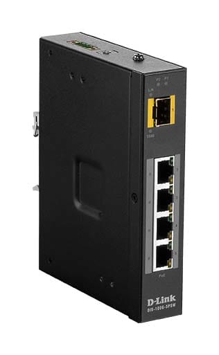 D-LINK MEDITERRANEO DLKDIS-100G-5PSW SWITCH INDUSTRIAL UNMANAG 4XGBPOE120W 1X
