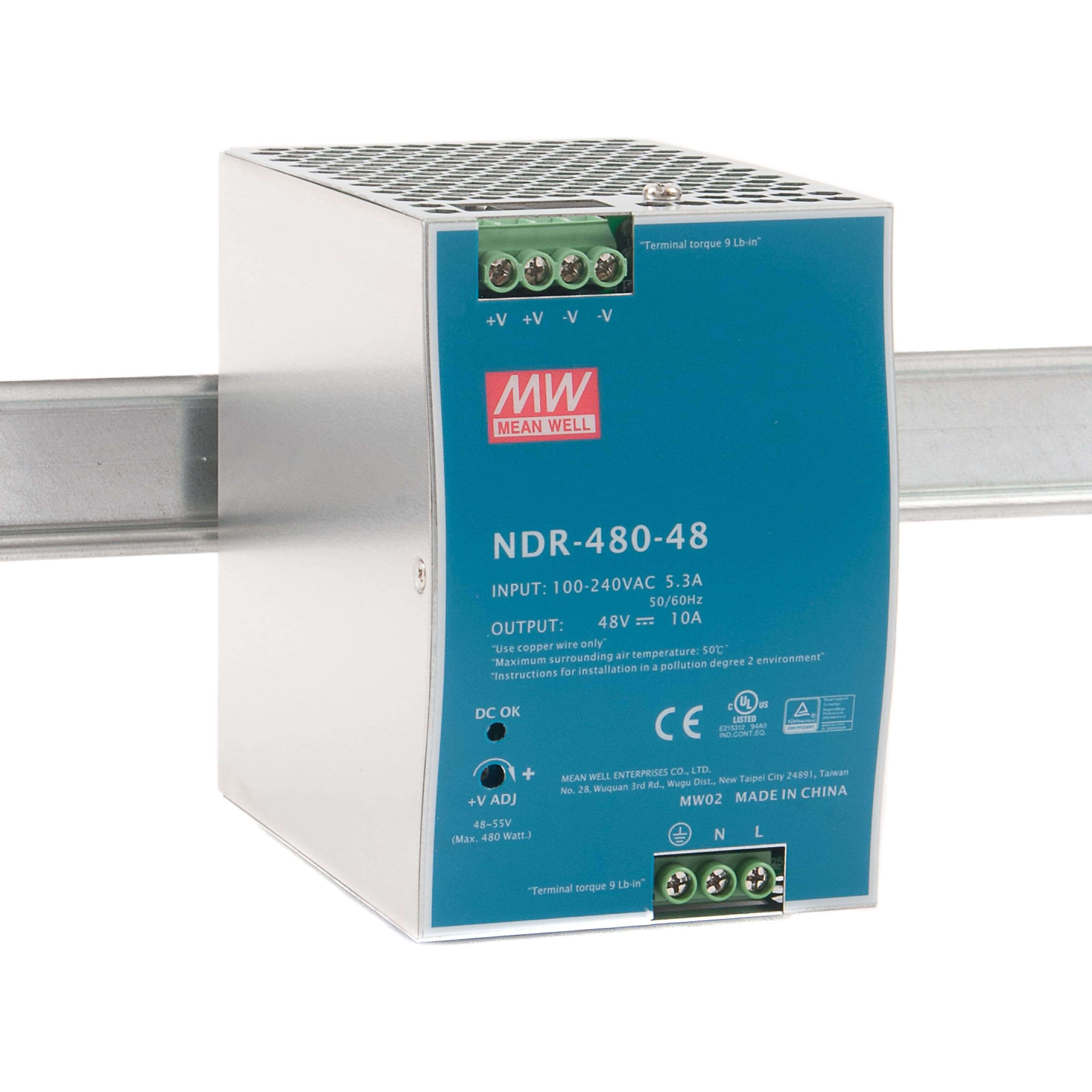 D-LINK MEDITERRANEO - DLKDIS-N480-48 ALIMENT. 480W 48VDC ULTRA SLIM DA BARRA