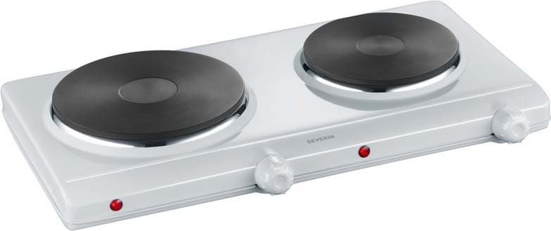 Severin SEV104200 Doppelkochplatte 155/185mm 1000/1500W st