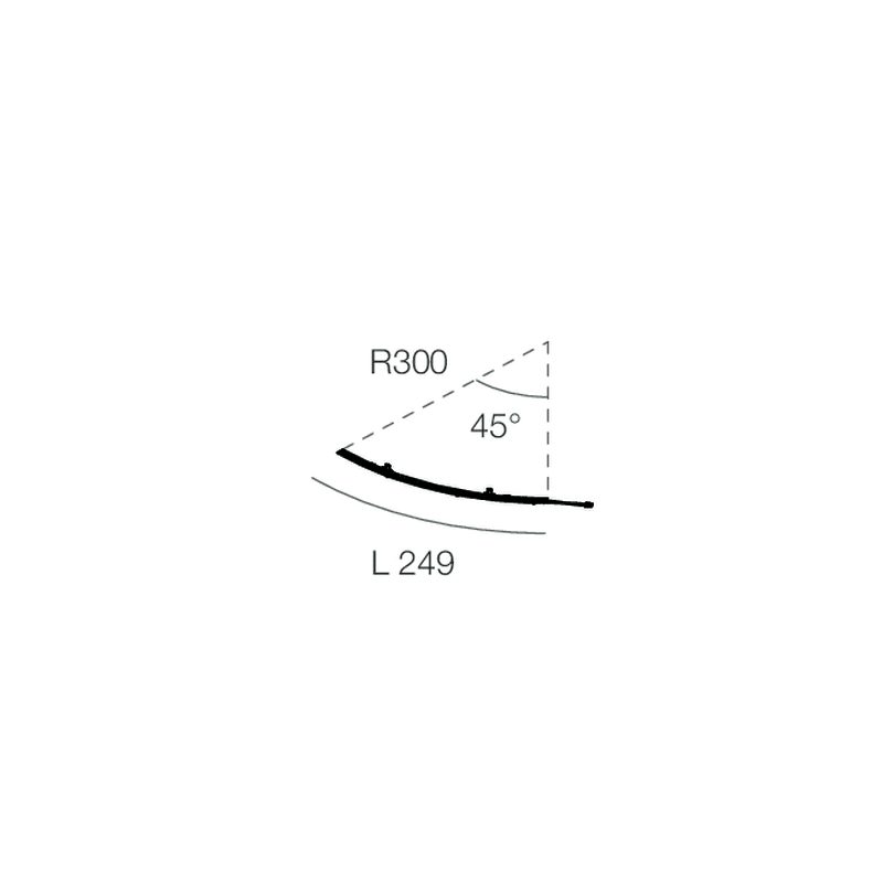 NOVALUX SPA - NOX112213.99 DOMYNOS PS MODULO LED R300 45° 3,3W L.249 3000K