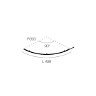 NOVALUX SPA - NOX112216.99 DOMYNOS PS MODULO LED R300 90° 6,6W L.498 3000K