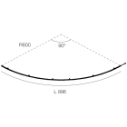 NOVALUX SPA - NOX112223.99 DOMYNOS PS MODULO LED R600 90° 13,2W L.996 4000K