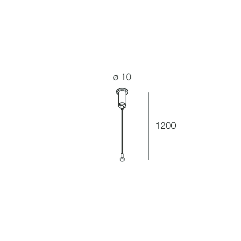 NOVALUX SPA NOX112229.99 DOMYNOS PS: CAVO DI SOSPENSIONE
