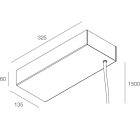 NOVALUX SPA - NOX112232.21 DOMYNOS PS: ROSONE SOSP DALI 150W-48V CP