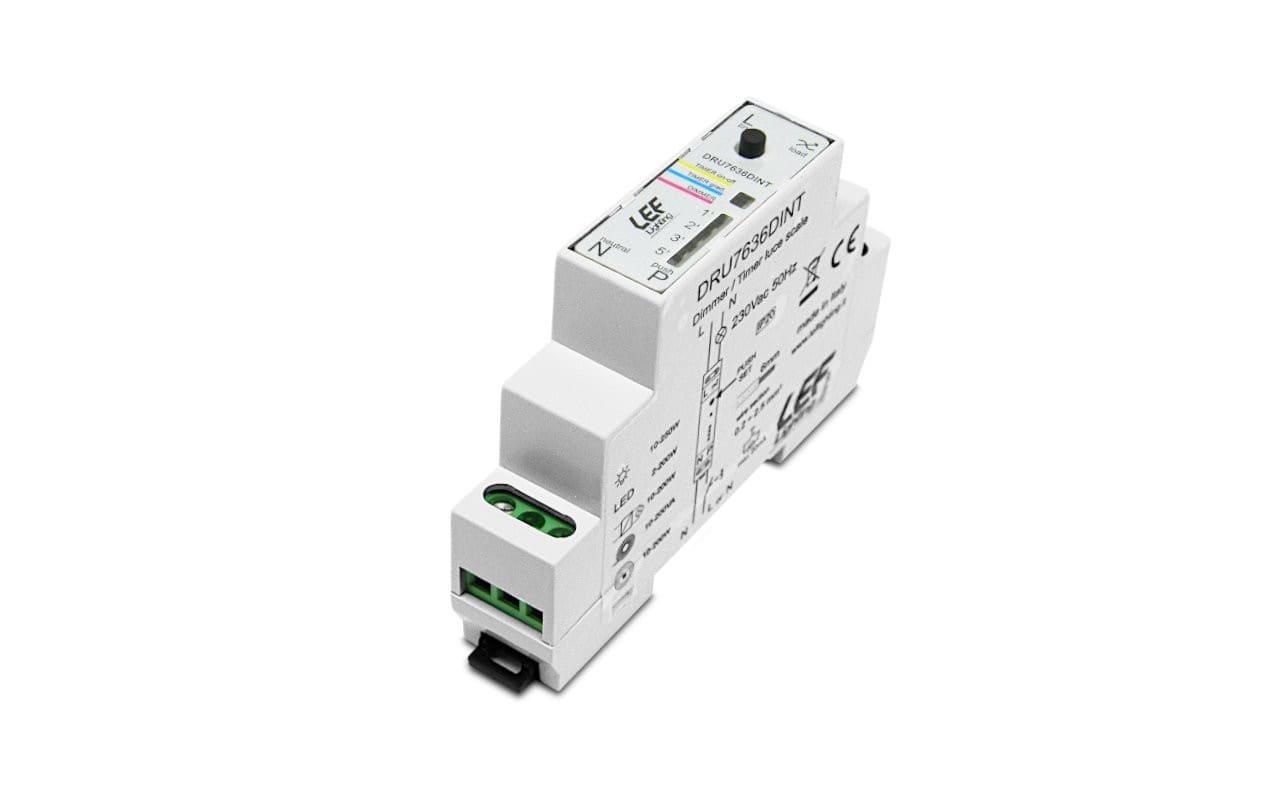 LEF LIGHTING SRL LEFDRU7636DINT VARIALUCE UNIVERSALE PUSH GUIDA DIN 1 TM