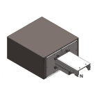 DKC POWER SOLUTIONS - HRCDTA25EFED1AA Alimentazione standard Tipo 1, 200mm + 400mm, 4 poli, 250A