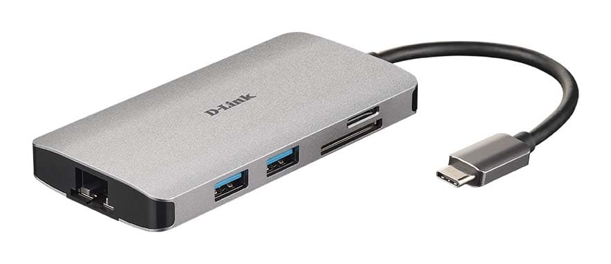 D-LINK MEDITERRANEO - DLKDUB-M810 ADATT USB-C, HDMI,3XUSB3.0,USB-C,SD,TF,R