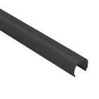 LINEA LIGHT (ILED) - ILD83183 COVER PROFILO TONDO 2M PC NERO