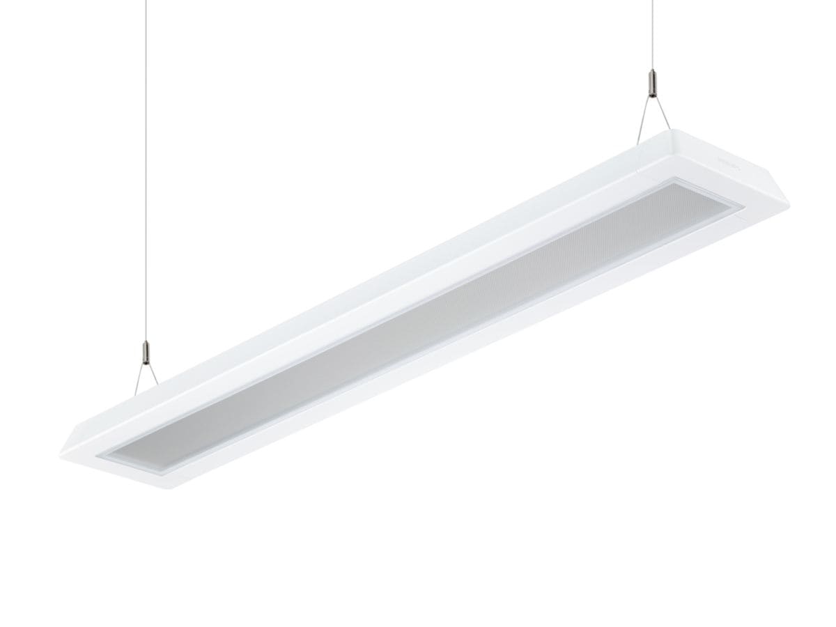 SIGNIFY ITALY SPA PHA18319300 SP343P | FLEXBLEND SUSPENDED D/I LINE, 42.5 W, 1398x200 mm; H73 mm, SMT, 4500 lm, 4000 K, CRI90, DALI, UGR19