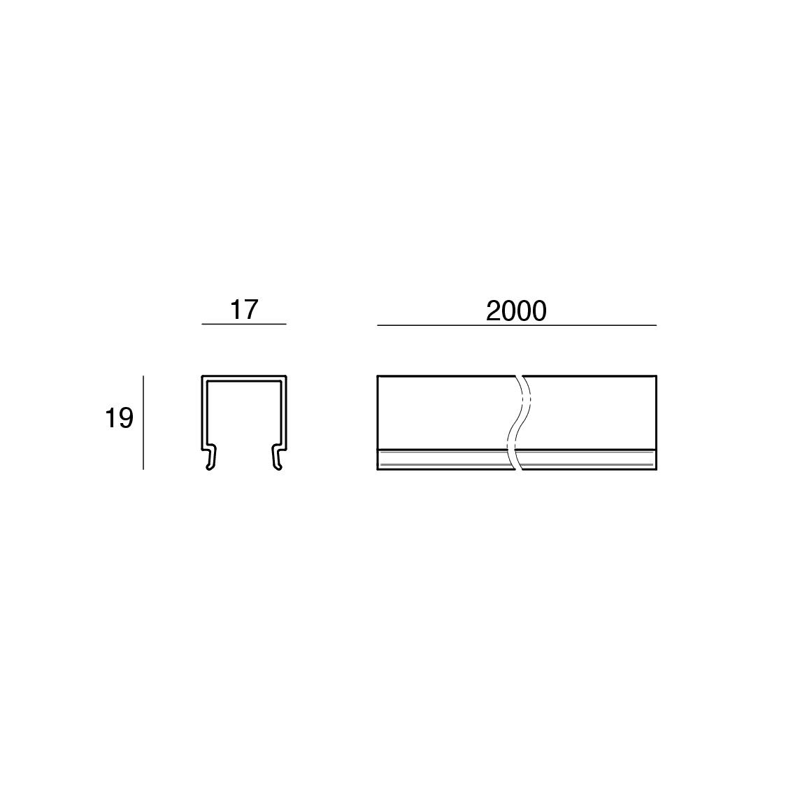 LINEA LIGHT (ILED) ILDC-K200005 DIFF. VOJO/RIVE PC Q. OPALINO 2M