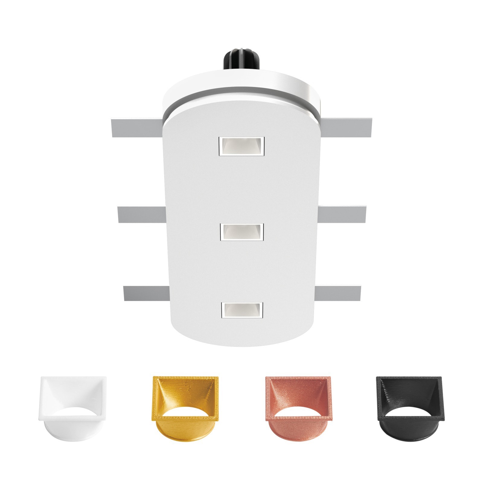 LINEA LIGHT (ILED) ILD8834 GYPSUM COLOR (Q) 3X7,5W 30 4COL