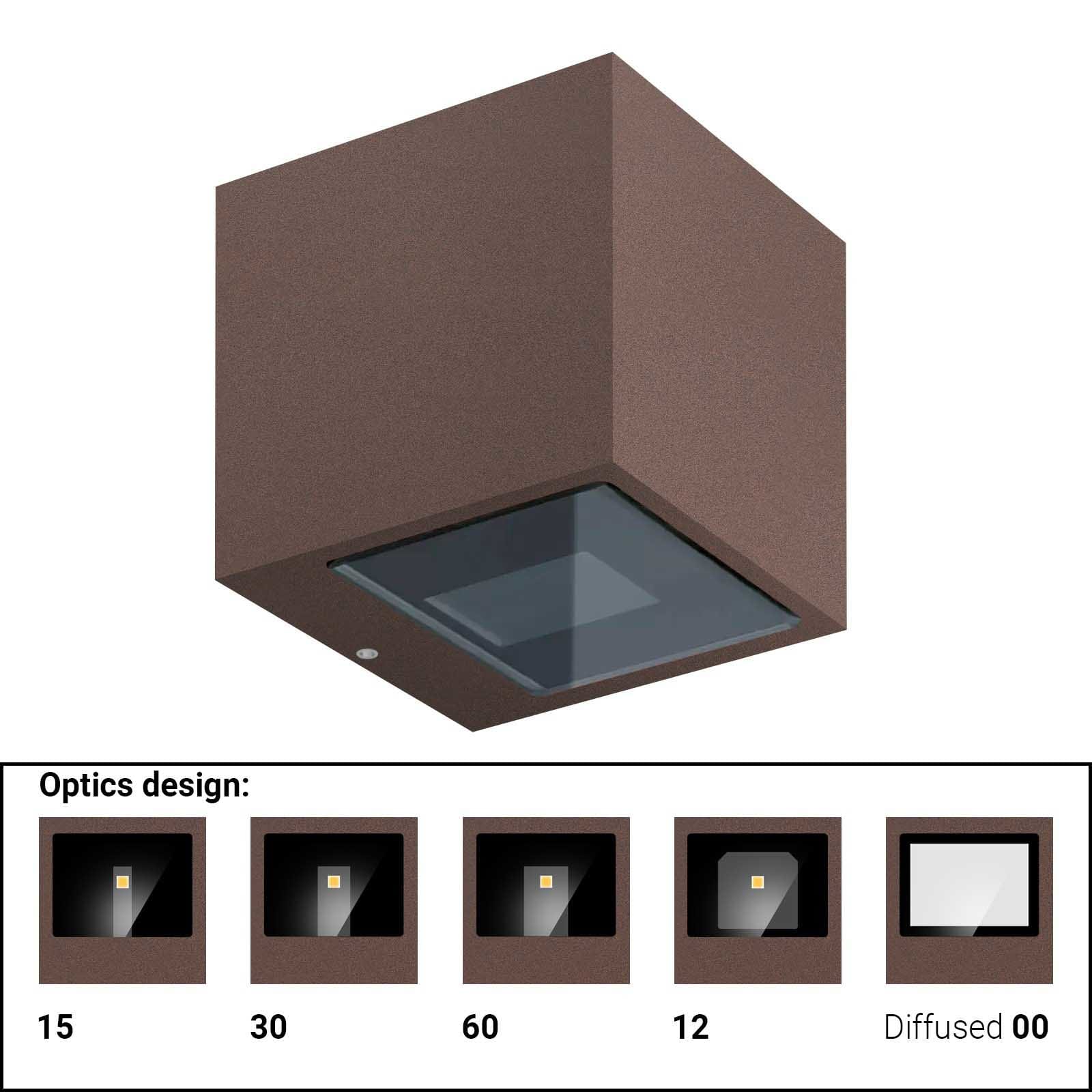 LINEA LIGHT (ILED) - ILD77416W15 CUBIT 61 1L MONOEM.3,2WAC ON/OFF CT