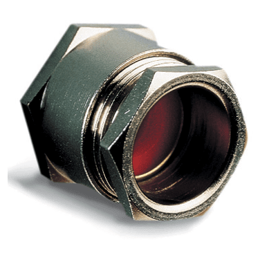 CONCHIGLIA - CON097020101 Acc. per Serie RP - Applicazione di pressacavo GAS 1/4''. Diam. forat. 10mm, pass. cavi/tubi 4-6mm