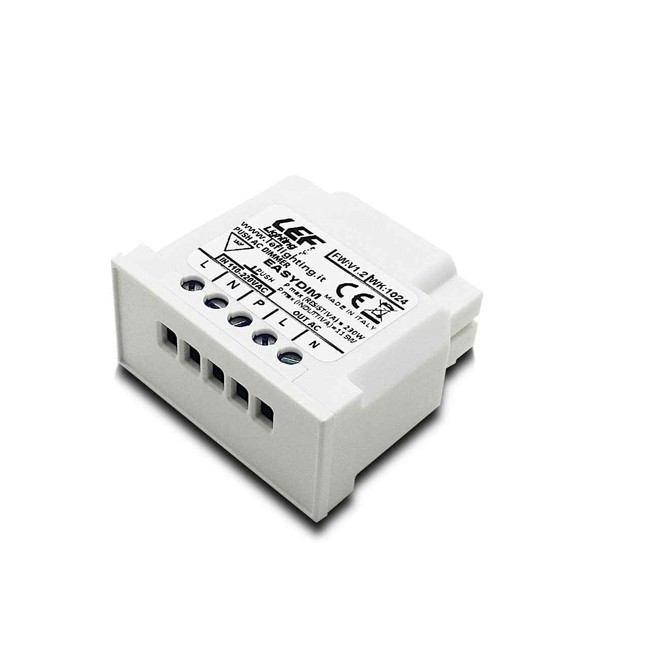 LEF LIGHTING SRL LEFEASYDIM VARIALUCE UNIV. MAX 230W PUSH