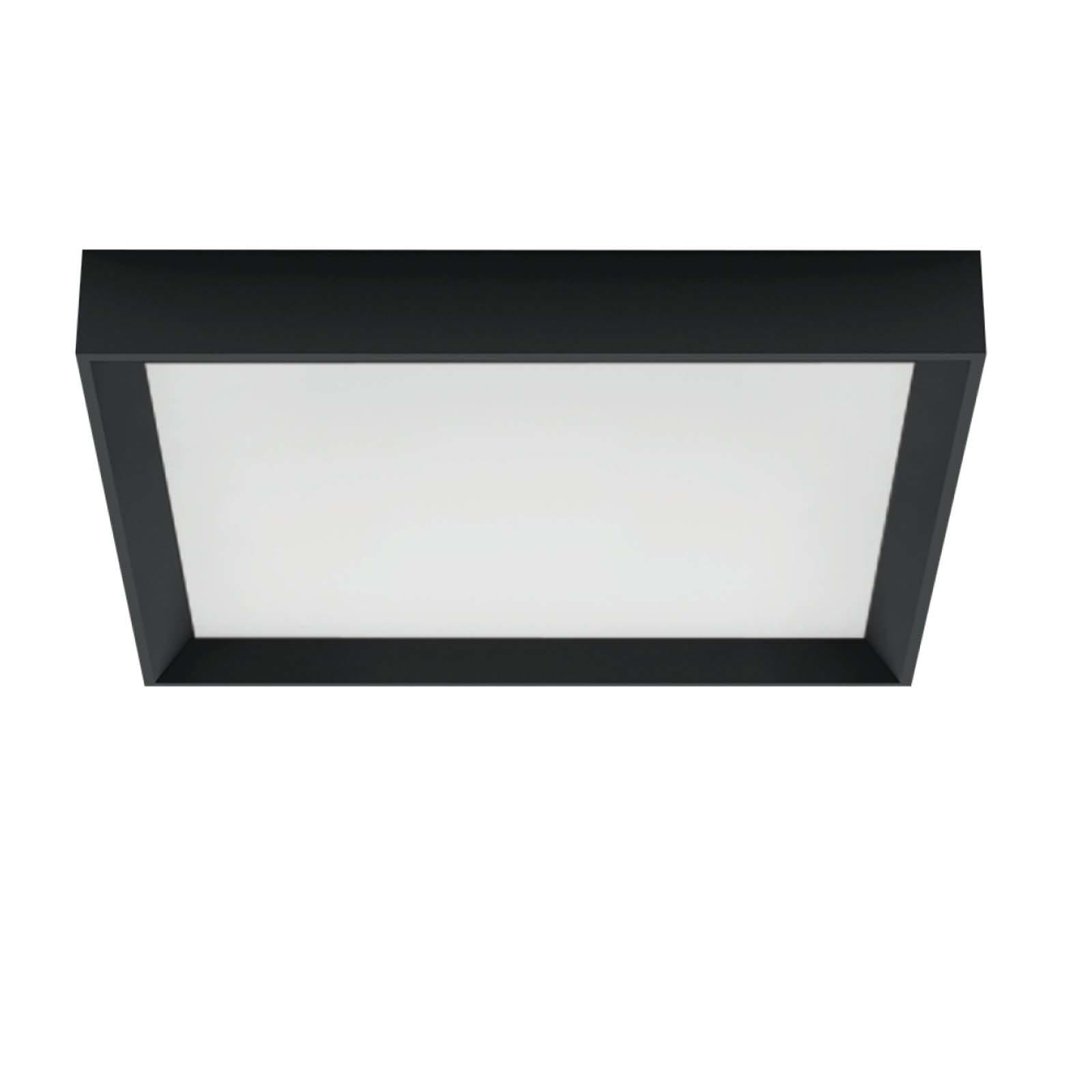 LINEA LIGHT (ILED) ILD8557 TARA Q PLAF.D500X500 45W PH NERO RA