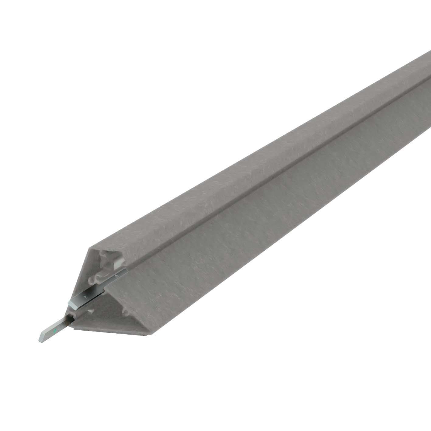 LINEA LIGHT (ILED) - ILD62401 DIRIGO ALU.L.1M SLAVE GR.9006 GOFF