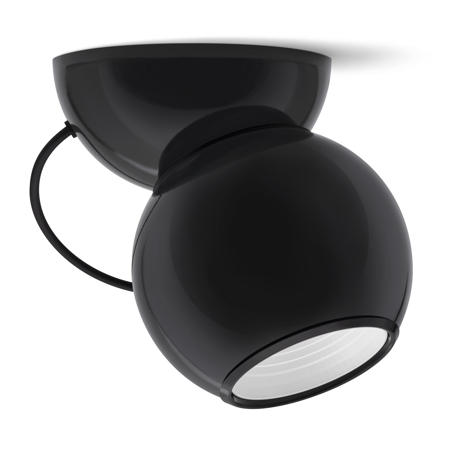 LINEA LIGHT-STILNOVO SNV9718 GRAVITINO PLAF.10W NERO LUC.