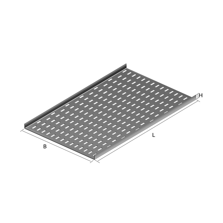 DKC-COMBITECH - SCZ9080001 N5 Elemento Rettilineo forato 100x80 mt 3 ZS