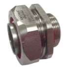 COSMEC - CSMEX6014XX5040 Raccordo maschio fisso ATEX in INOX AISI 316L, filetto M50x1,5 mm, per tubo fless. diam. 40 mm