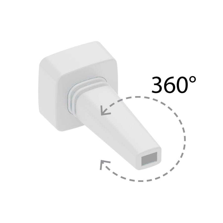 LINEA LIGHT (ILED) ILD83424 INK FISSAG.PAR. SNOD. B.CO
