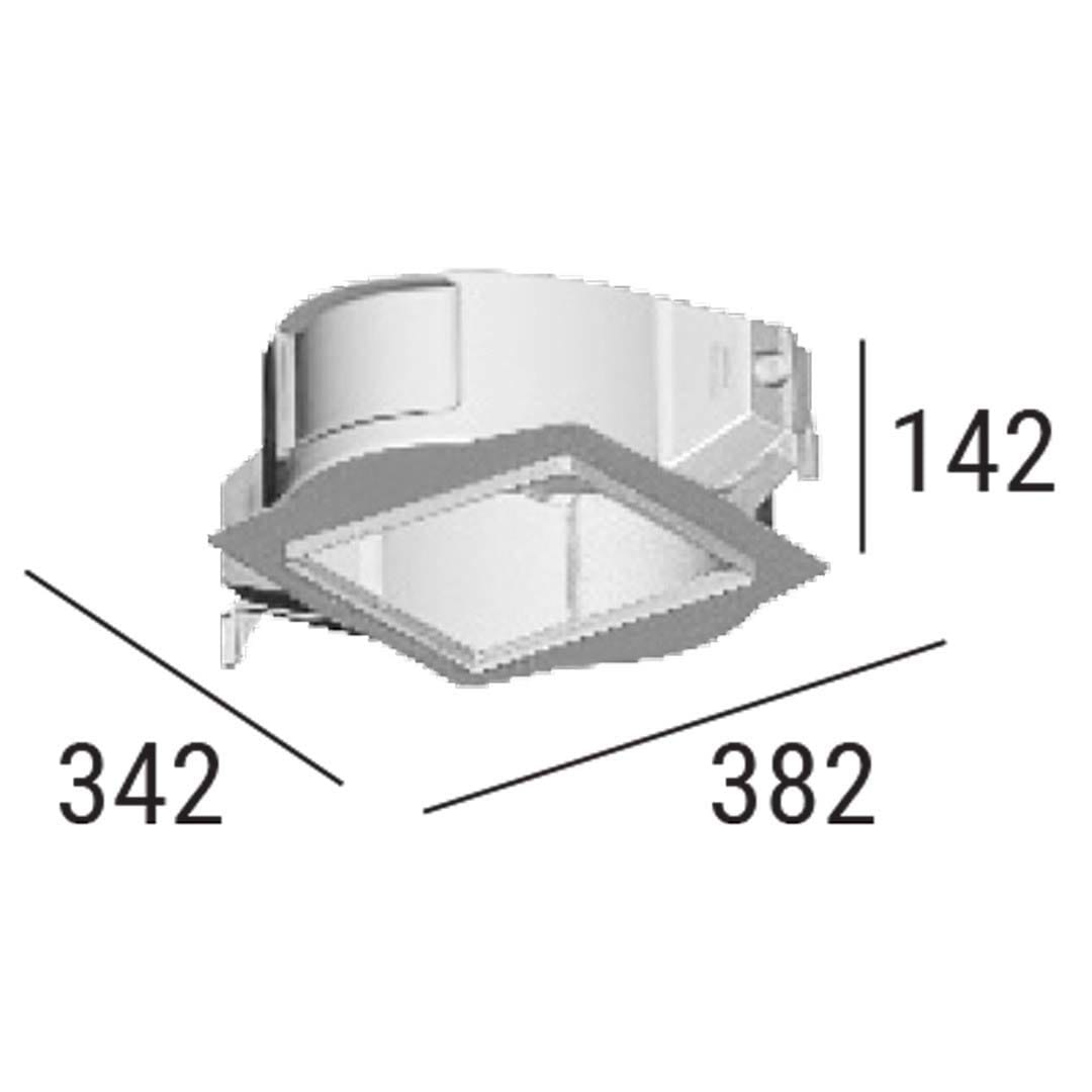 LINEA LIGHT (ILED) ILDC-C100016 CONTROCASSA MURATURA TEKPF06