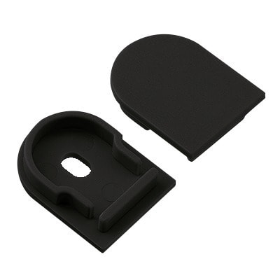 LINEA LIGHT (ILED) ILD83184 KIT TAPPI LUNO TONDO 2PZ NERI