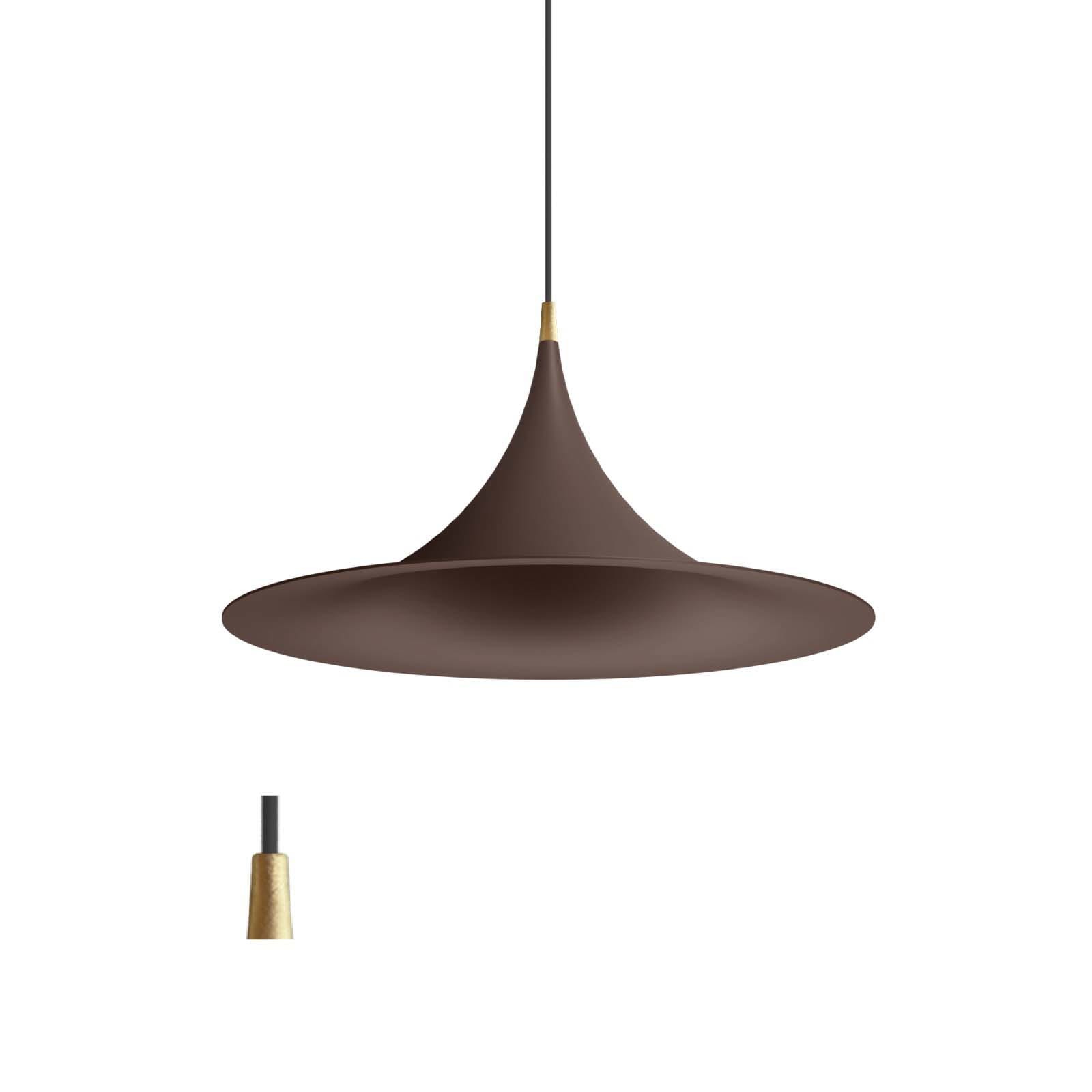 LINEA LIGHT (ILED) ILDCA025ADUEZZ MORGANA DARK BROWN BRUSHED GOLD