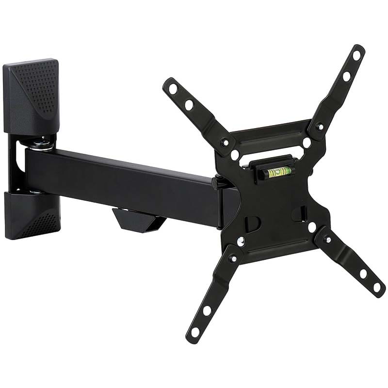 ELCART DISTRIBUTION ERT122301400 SUPPORTO MURALE TV 2 SNODI NERO