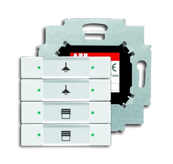 ABB SPA ABBKNXN0041 Bedienelement, 4-fach